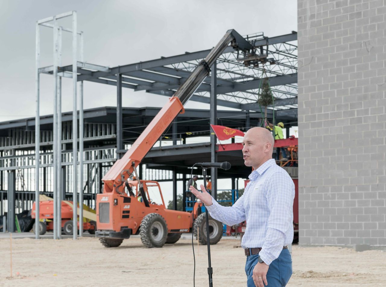 Cerris Builders Celebrates Killeen Fire Department  Topping Out